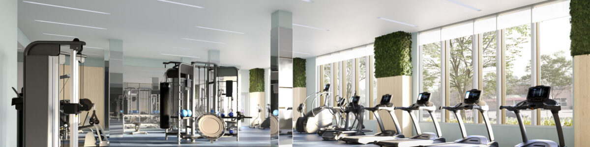 Interior, Residential, Gym